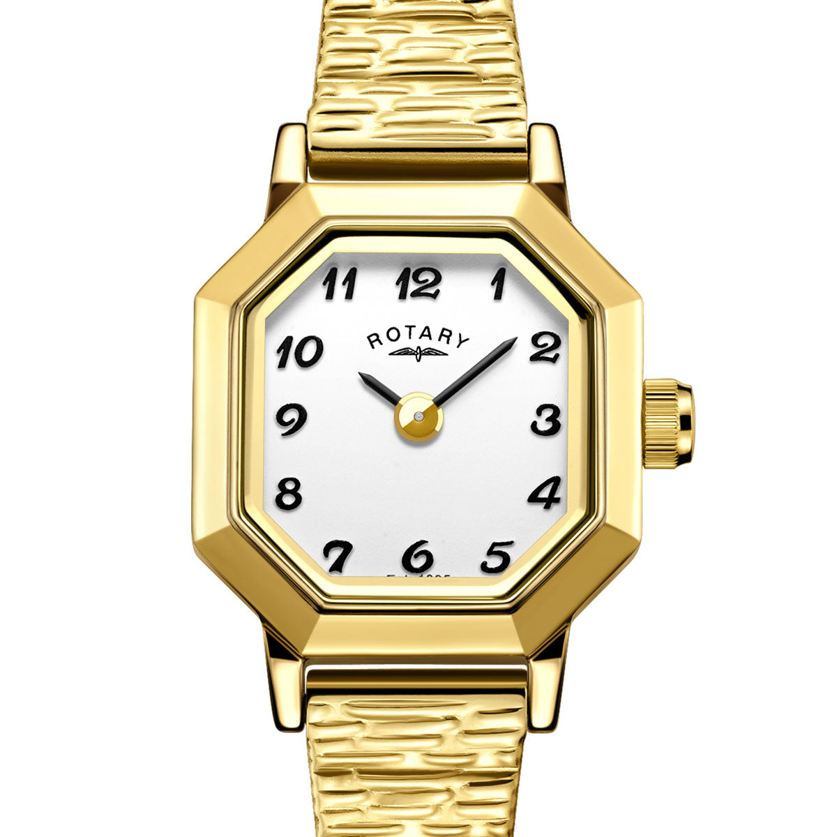 Rotary ladies clearance watch square face