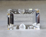 SWAROVSKI SCS 2007 "WONDERS OF THE SEA" COMMUNITY TITLE PLAQUE