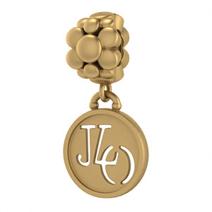 ENDLESS SILVER GOLD PLATED JLO BLOSSOM SILICONE INSERT CHARM